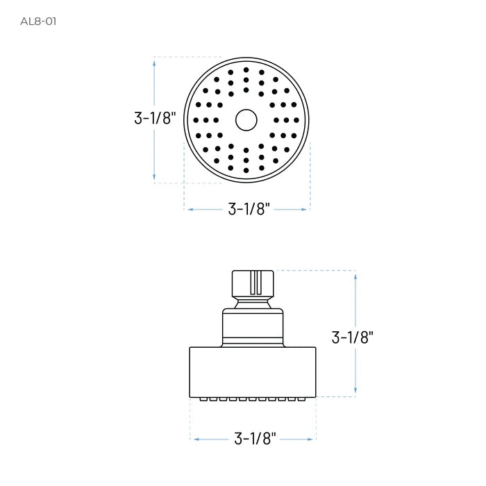 Serenica Chrome Single Handle Tub and Shower Faucet Trim Kit with Shower Head