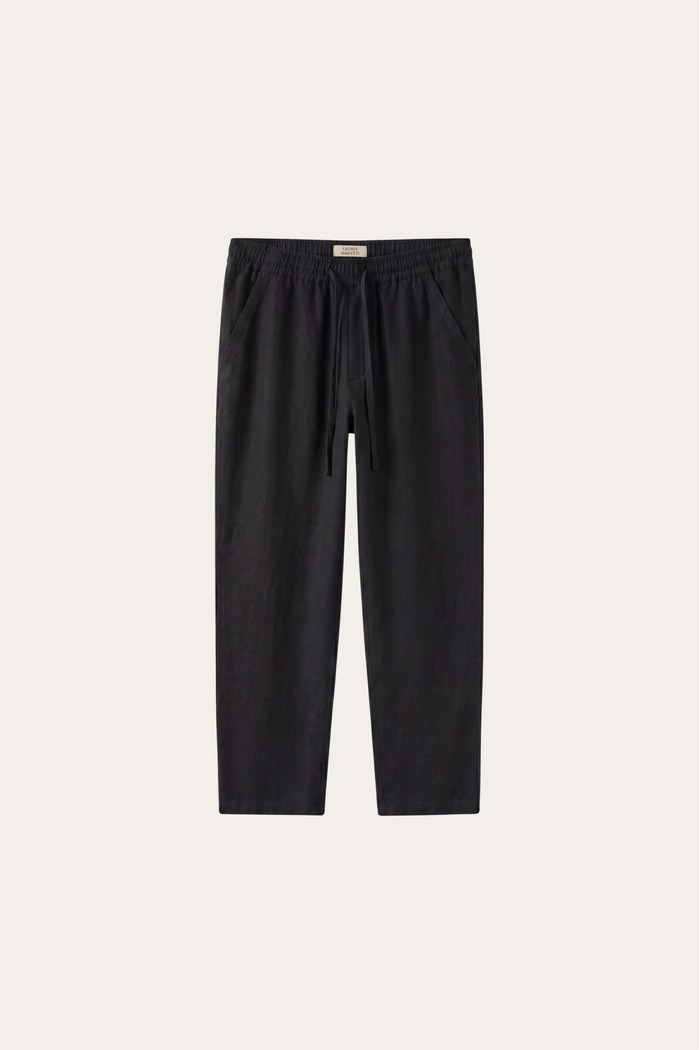 Sestri Tencel Drawstring Trousers Black