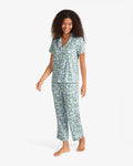 Short Sleeve Linda in Shell Fan