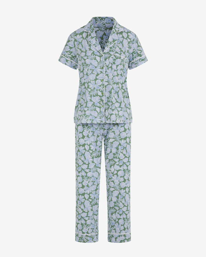 Short Sleeve Linda in Shell Fan
