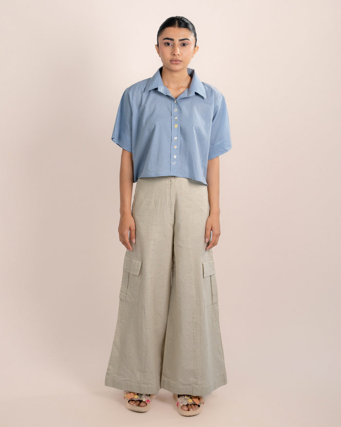 Sia Shirt - Baby Blue
