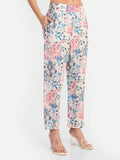 Women’s multicolor floral Sito pants with straight fit and comfortable design