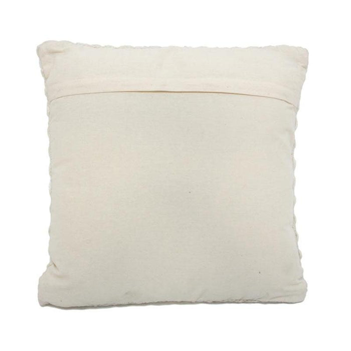 Stoneleigh & Roberson Sky Woven Woolen Tassel Cushion (45cm) | Koop.co.nz