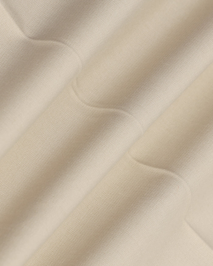 Slim Comfort B-95 Formal Beige Solid Trouser - Musk