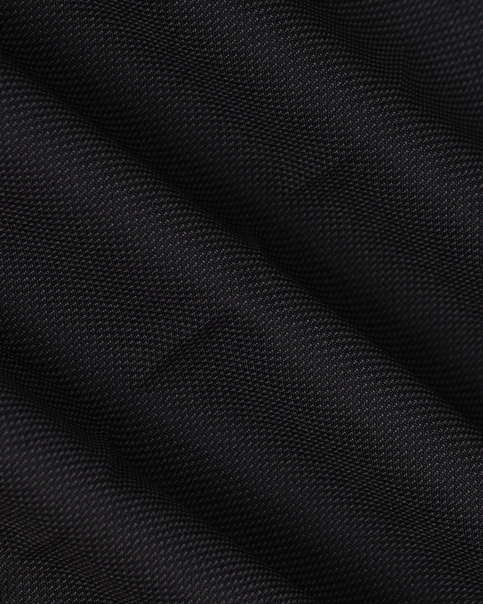 Slim Comfort B-95 Formal Black Textured Trouser - Coach