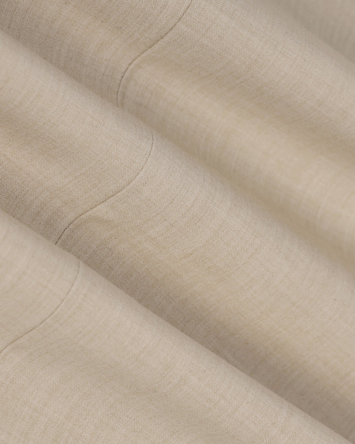 Slim Comfort B-95 Formal Cream Solid Trouser - Victor
