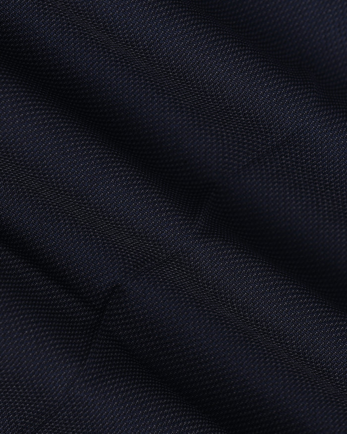 Slim Comfort B-95 Formal Navy Textured Trouser - Coach