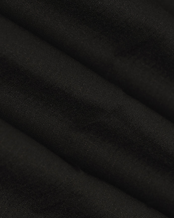 Slim Fit B-91 Formal Black Textured Trouser - Tumi