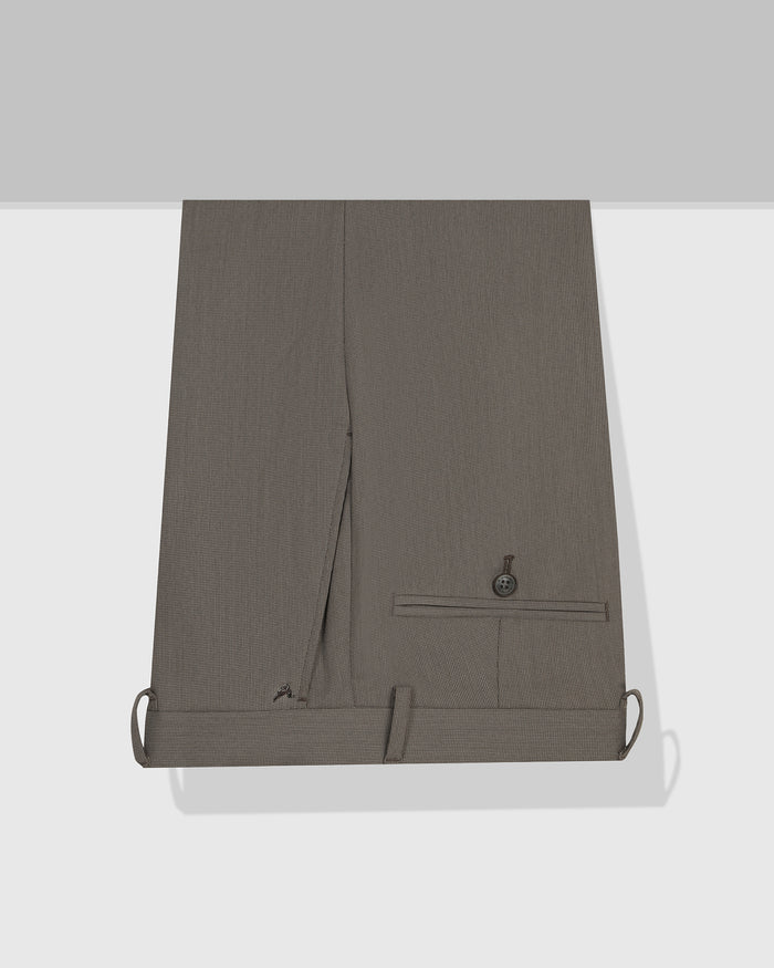 Slim Fit B-91 Formal Mouse Textured Trouser - Fendi
