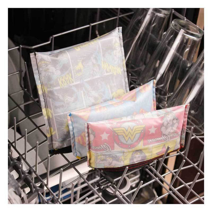 Bumkins Snack Bag Combo 3pk - Batman | Koop.co.nz
