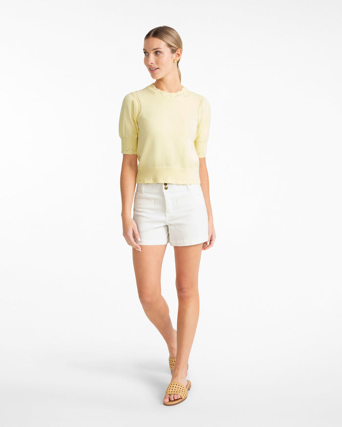 Spring Sweater in Flan