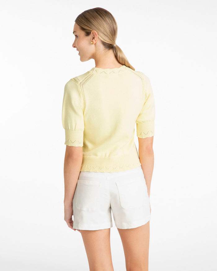 Spring Sweater in Flan