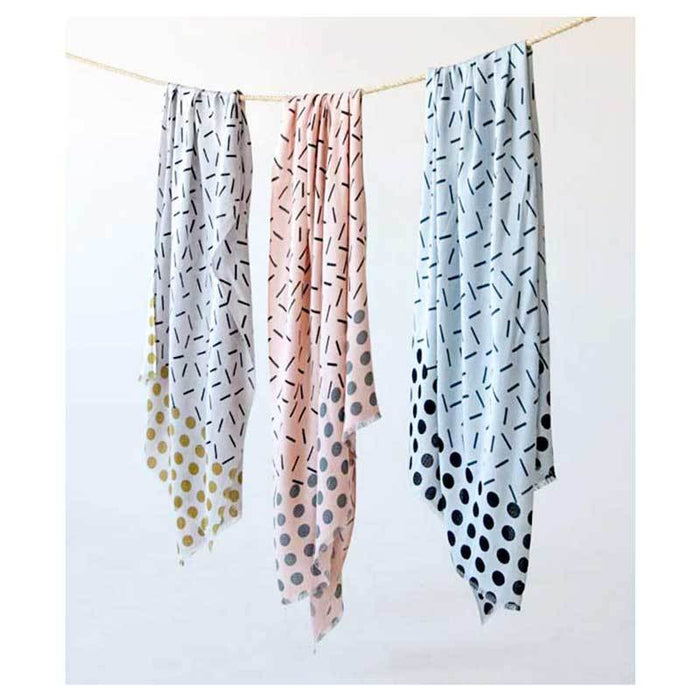 Indus Design Stem Scarf - Ice & Lead | Koop.co.nz