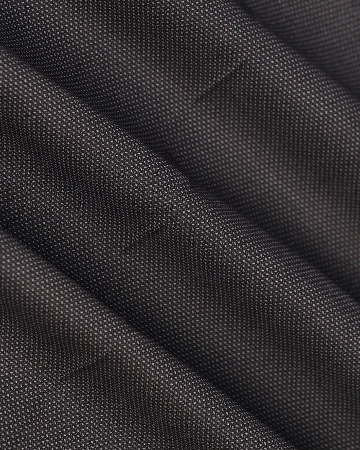 Straight B-90 Formal Charcoal Textured Trouser - Otto