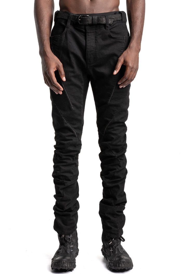 D.Hygen | SS26 - Stretch Denim Overlock Twist Curve Pants, ST107-0326S