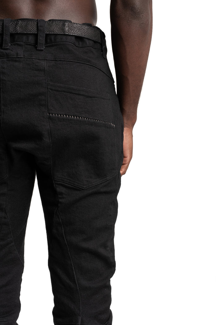 D.Hygen | SS26 - Stretch Denim Overlock Twist Curve Pants, ST107-0326S