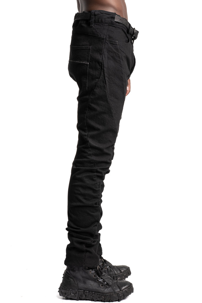 D.Hygen | SS26 - Stretch Denim Overlock Twist Curve Pants, ST107-0326S