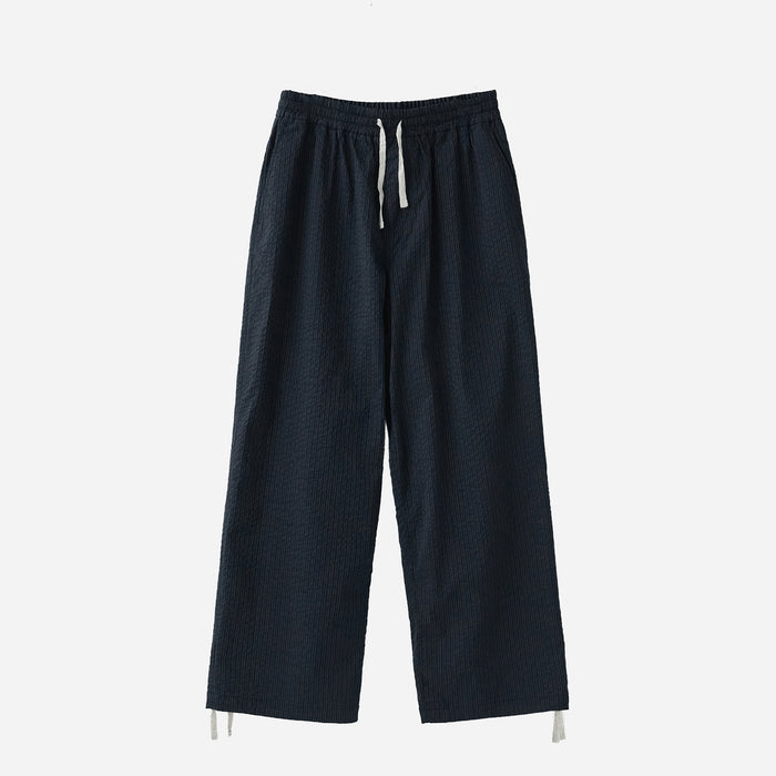 STRIPE PANTS - NAVY STRIPE