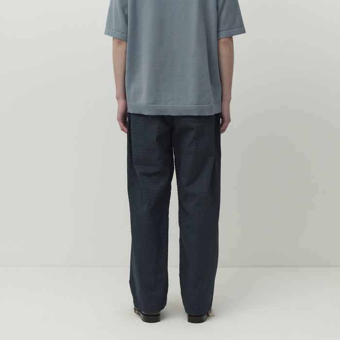 STRIPE PANTS - NAVY STRIPE