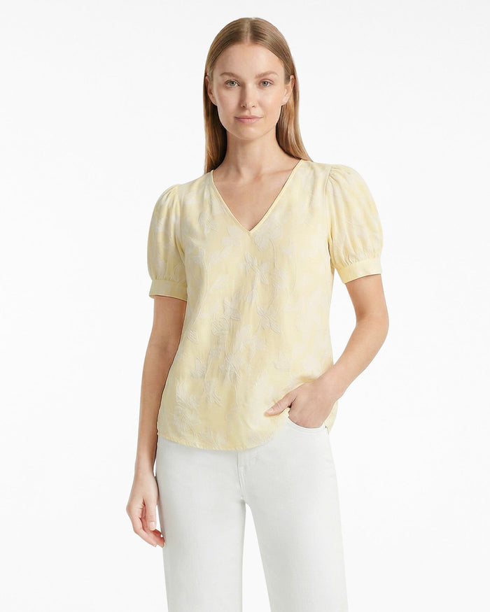 Striped Fil Coupe Heidi Top