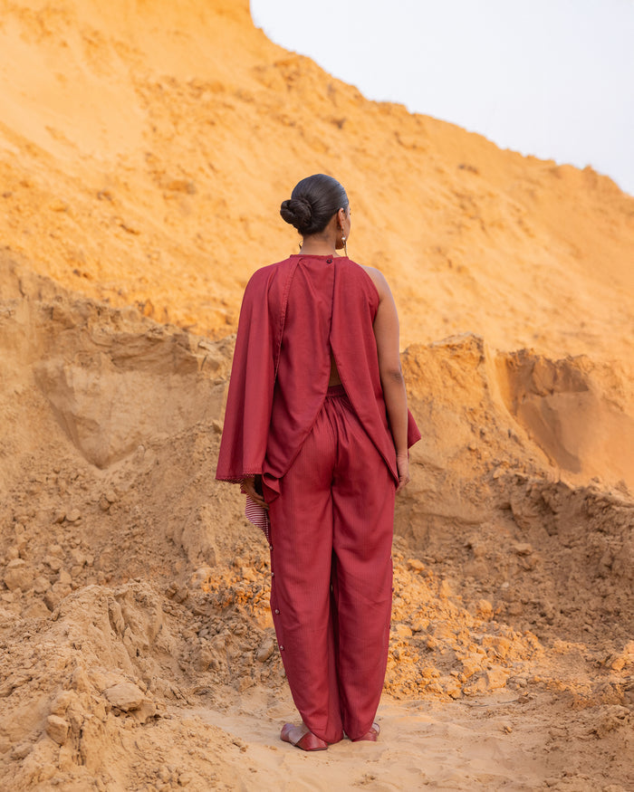 Strukt Pants - Maroon