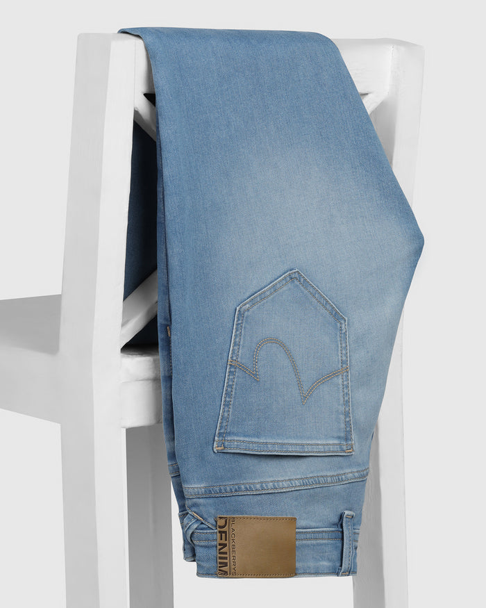 Superflex Slim Comfort Buff Fit Indigo Jeans - Aadan