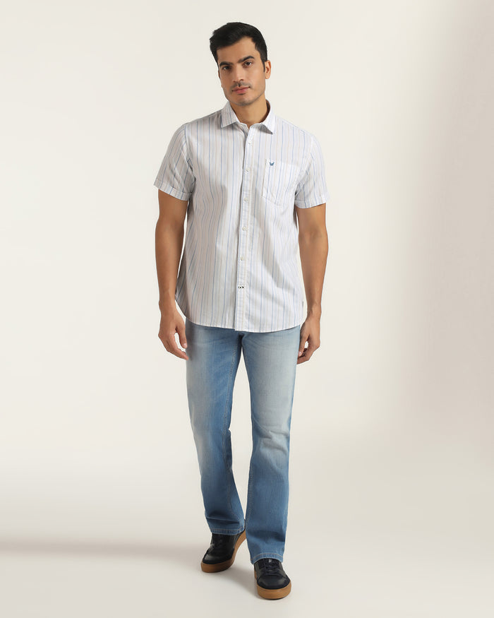 Superflex Straight Comfort Duke Fit Indigo Jeans - Darius