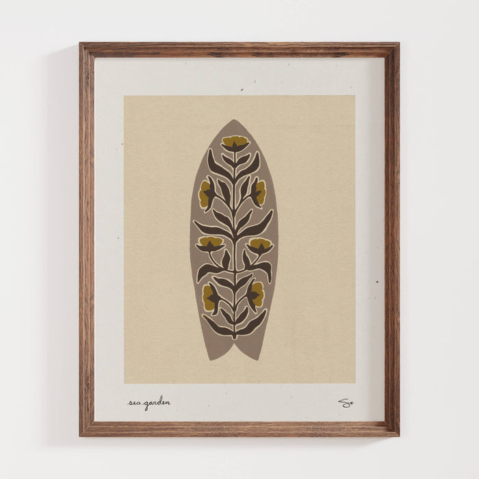 Surf Garden 1 | Surfboard Print