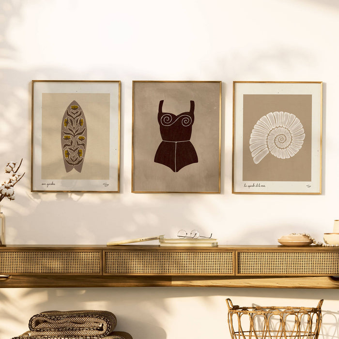 Surf Garden 1 | Surfboard Print