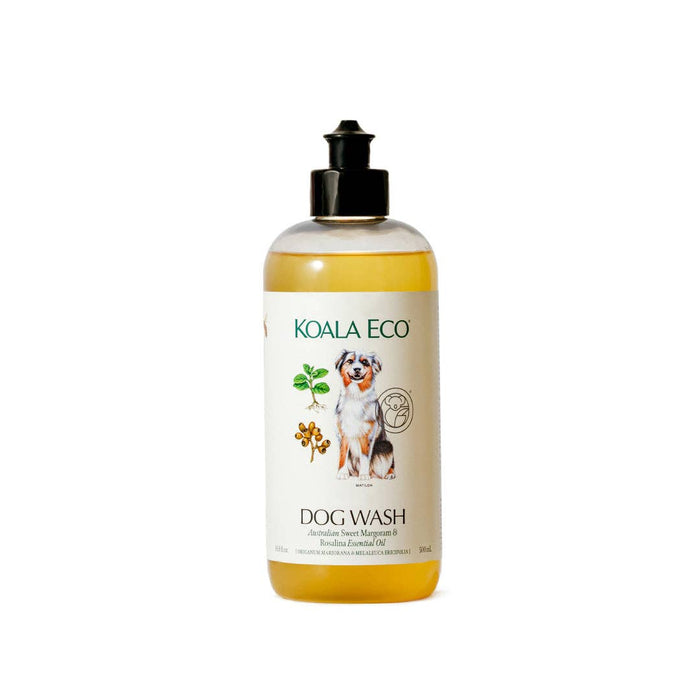 Koala Eco dog wash bottle on a white background