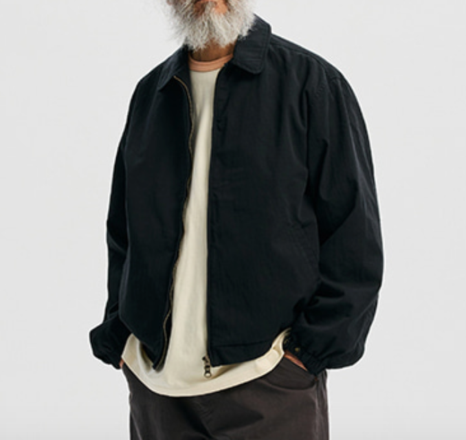 SWING TOP JACKET - BLACK