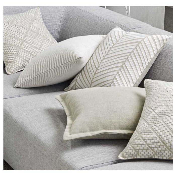 Weave Tarifa Cushion – Sandstorm (50cm) | Koop.co.nz