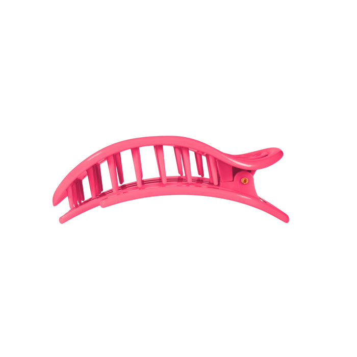 TELETIES x Lain Snow Flat Hair Clip in Neon Pink