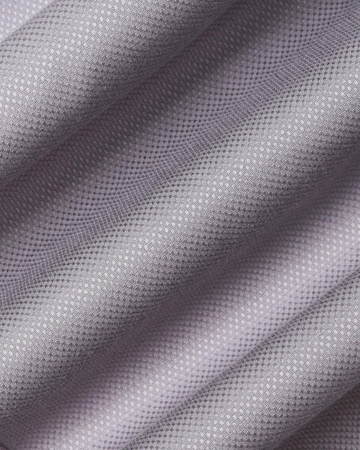 Temp Tech Formal Grey Textured Shirt - Soy