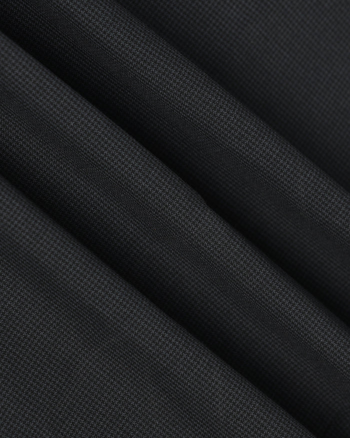 Temp Tech Slim Fit B-91 Formal Black Textured Trouser - Nexon