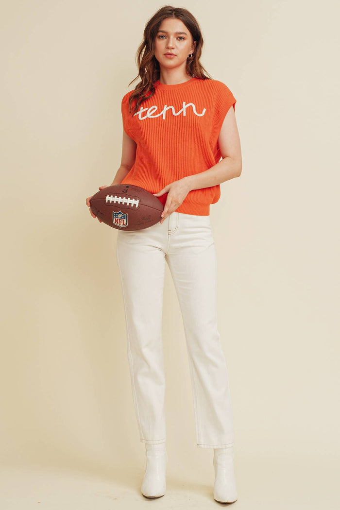 "TENN" Sweater Vest