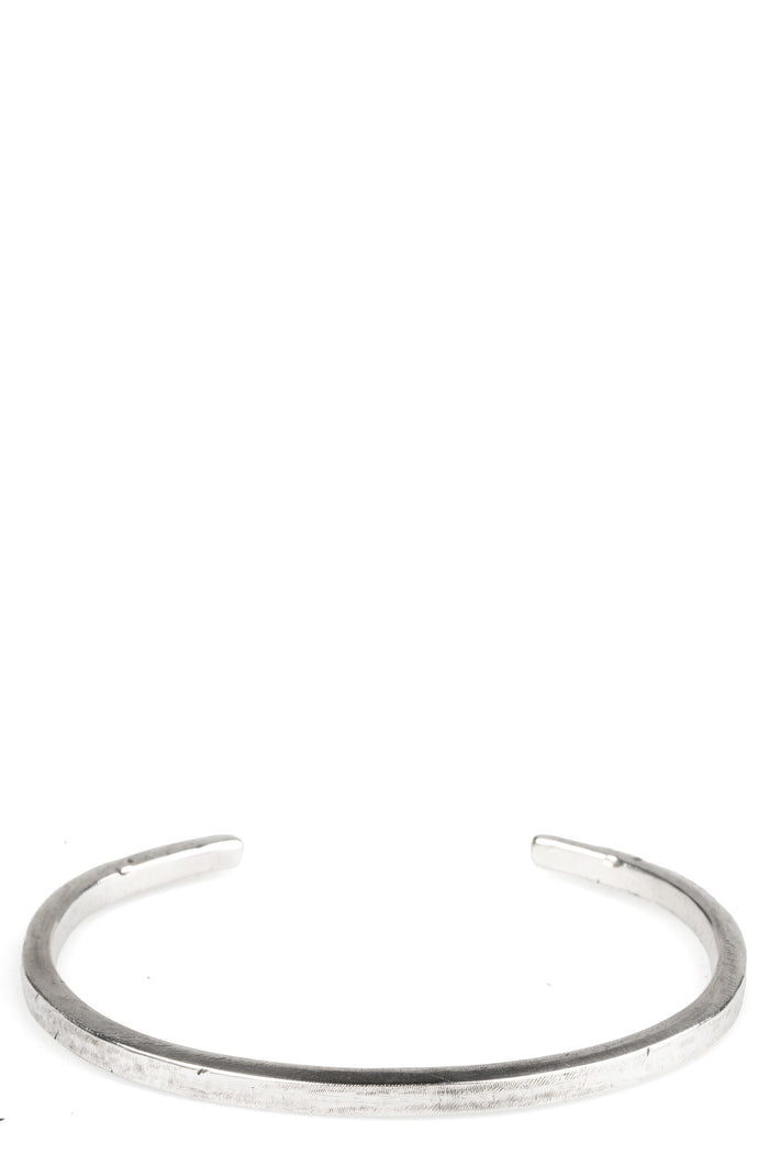 Enri Mars | Tension silver cuff w black diamonds