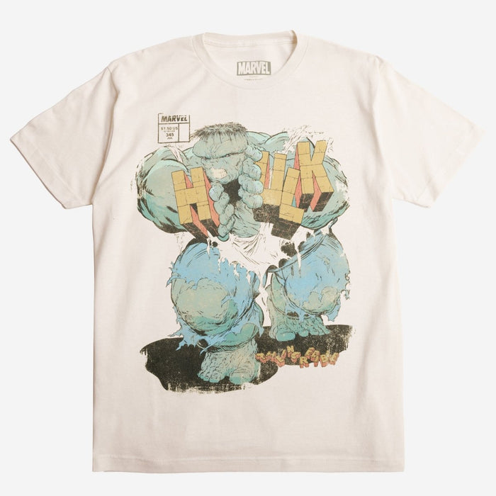 The Incredible Hulk Issue 345 Zine Vintage Soft Tee - Heroes & Villains-Marvel-T-Shirt