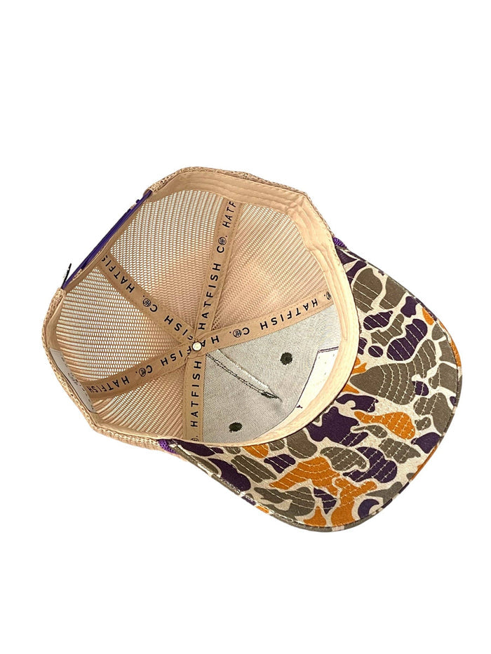 The Leauxcal Camo Trucker Hat