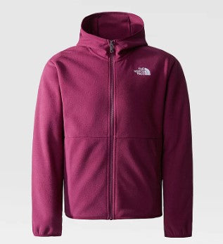 The North Face Teens Glacier Full Zip Hooded Jacket