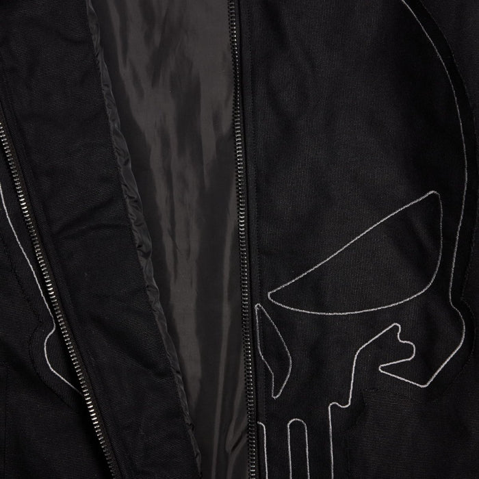 The Punisher Canvas Bomber Jacket - Heroes & Villains-Marvel-Bomber Jacket