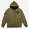 The Punisher Distressed Print Zip-Up Hoodie - Heroes & Villains-Marvel-Hoodie