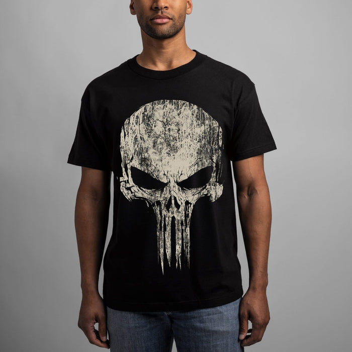 The Punisher Skull Forge Heavyweight Boxy Tee - Heroes & Villains-Marvel-T-Shirt