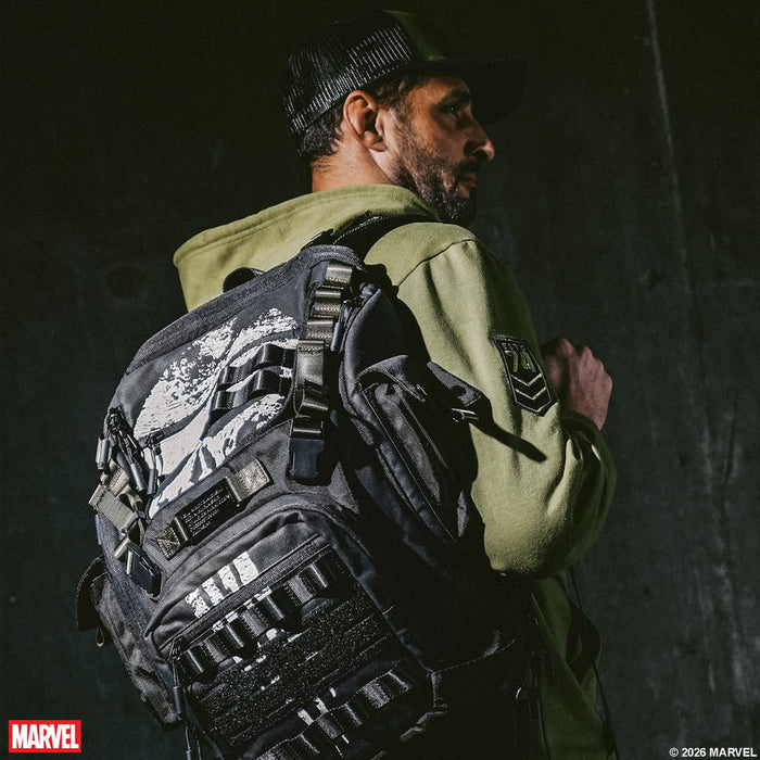 The Punisher Trekker Backpack - Heroes & Villains-Marvel-Backpack