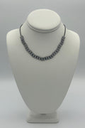 Theia Necklace with CZ Bar Accents