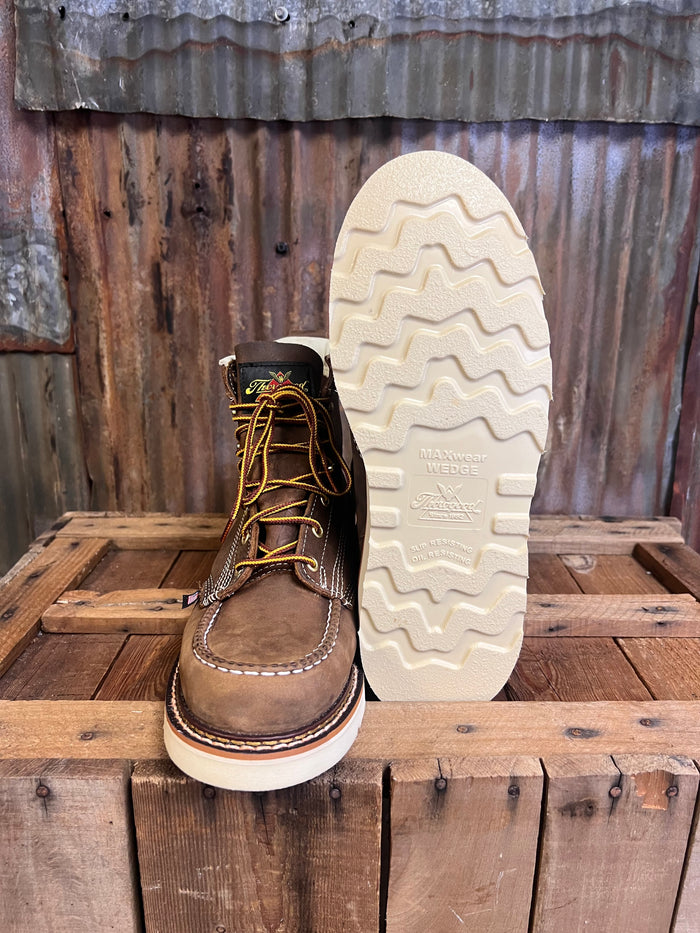 Thorogood Non-Safety Toe/Crazyhorse Workboot 6"