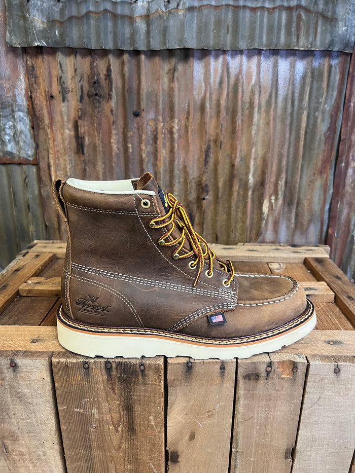 Thorogood Non-Safety Toe/Crazyhorse Workboot 6"
