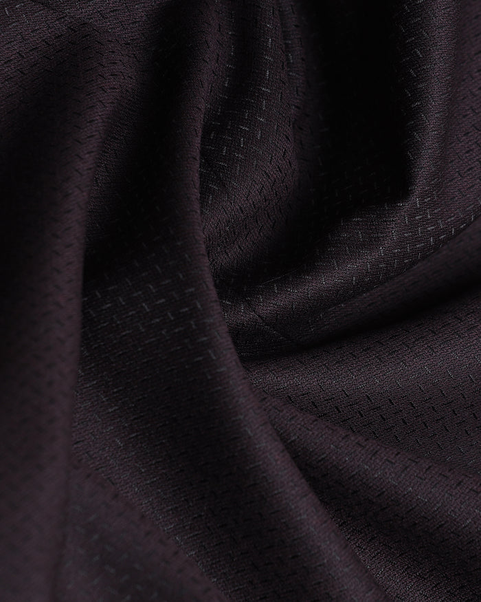 Three Piece Wine Textured Formal Suit - Rayner