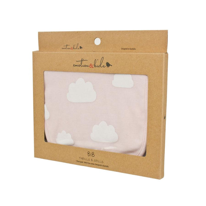 Emotion & Kids Thrills and Spills Bib - Cloud Bib | Koop.co.nz