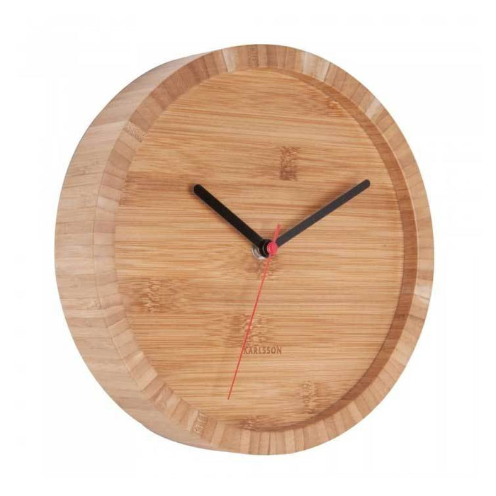 Karlsson Tom Bamboo Wall Clock (26cm) | Koop.co.nz